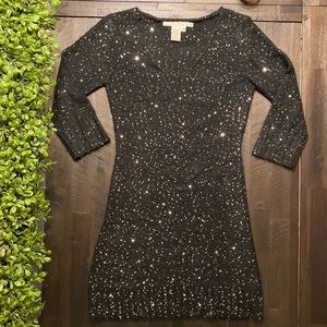 Max Studio Sequin Knit Dress